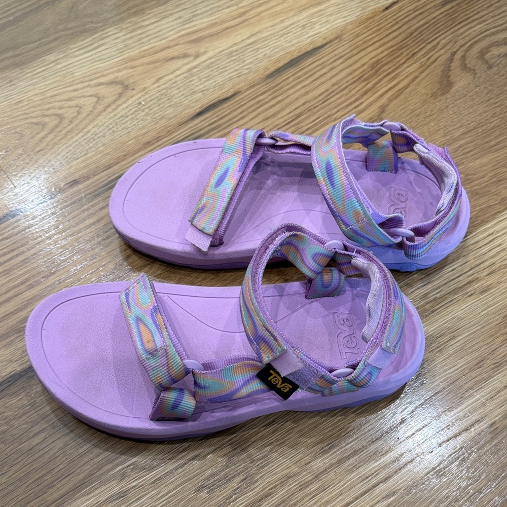 Teva Kids Lavender Sandals Girls size 1